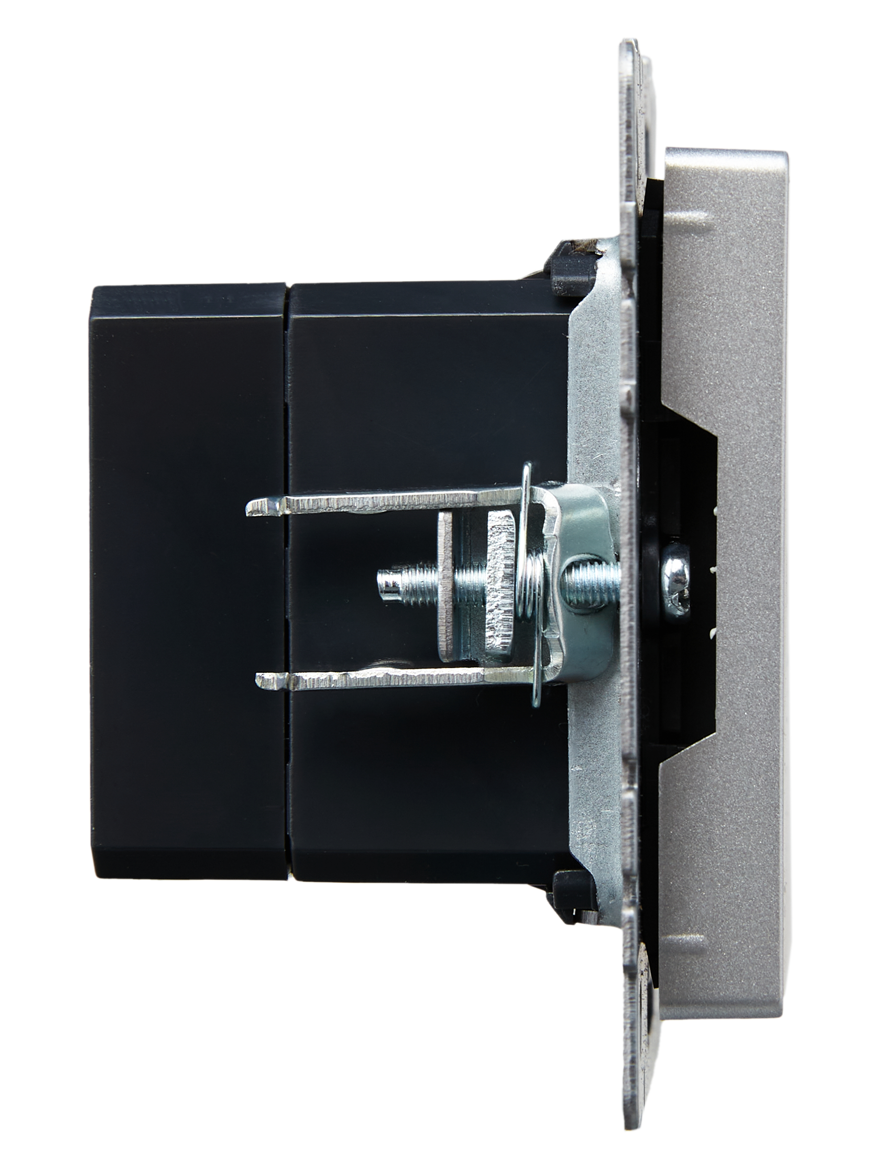 BRITE Розетка USB A+C 18Вт РЮ11-1-БрА алюминий ИЭК