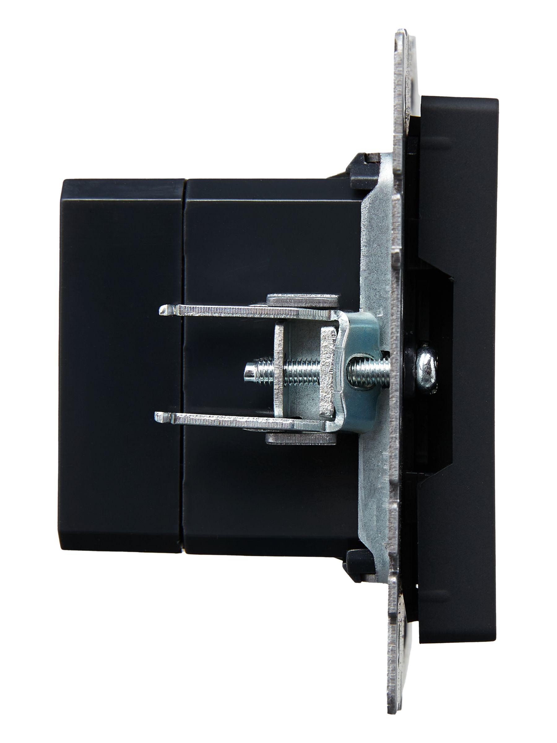 BRITE Розетка USB A+C 18Вт РЮ11-1-БрГ графит ИЭК