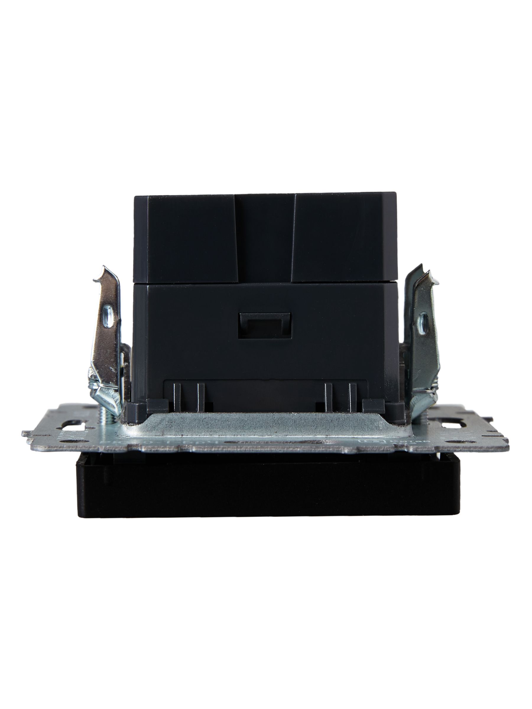 BRITE Розетка USB A+C 18Вт РЮ11-1-БрГ графит ИЭК