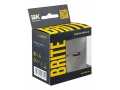BRITE Розетка USB A+C 18Вт РЮ11-1-БрС сталь ИЭК