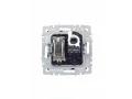 BRITE Розетка двойная TV+RJ45 кат.5E РТВ/РК12-БрМ маренго ИЭК