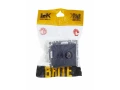 BRITE Розетка двойная TV+RJ45 кат.5E РТВ/РК12-БрМ маренго ИЭК