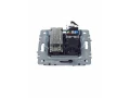 BRITE Розетка двойная TV+RJ45 кат.5E РТВ/РК12-БрГ графит ИЭК