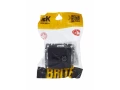 BRITE Розетка двойная TV+RJ45 кат.5E РТВ/РК12-БрГ графит ИЭК
