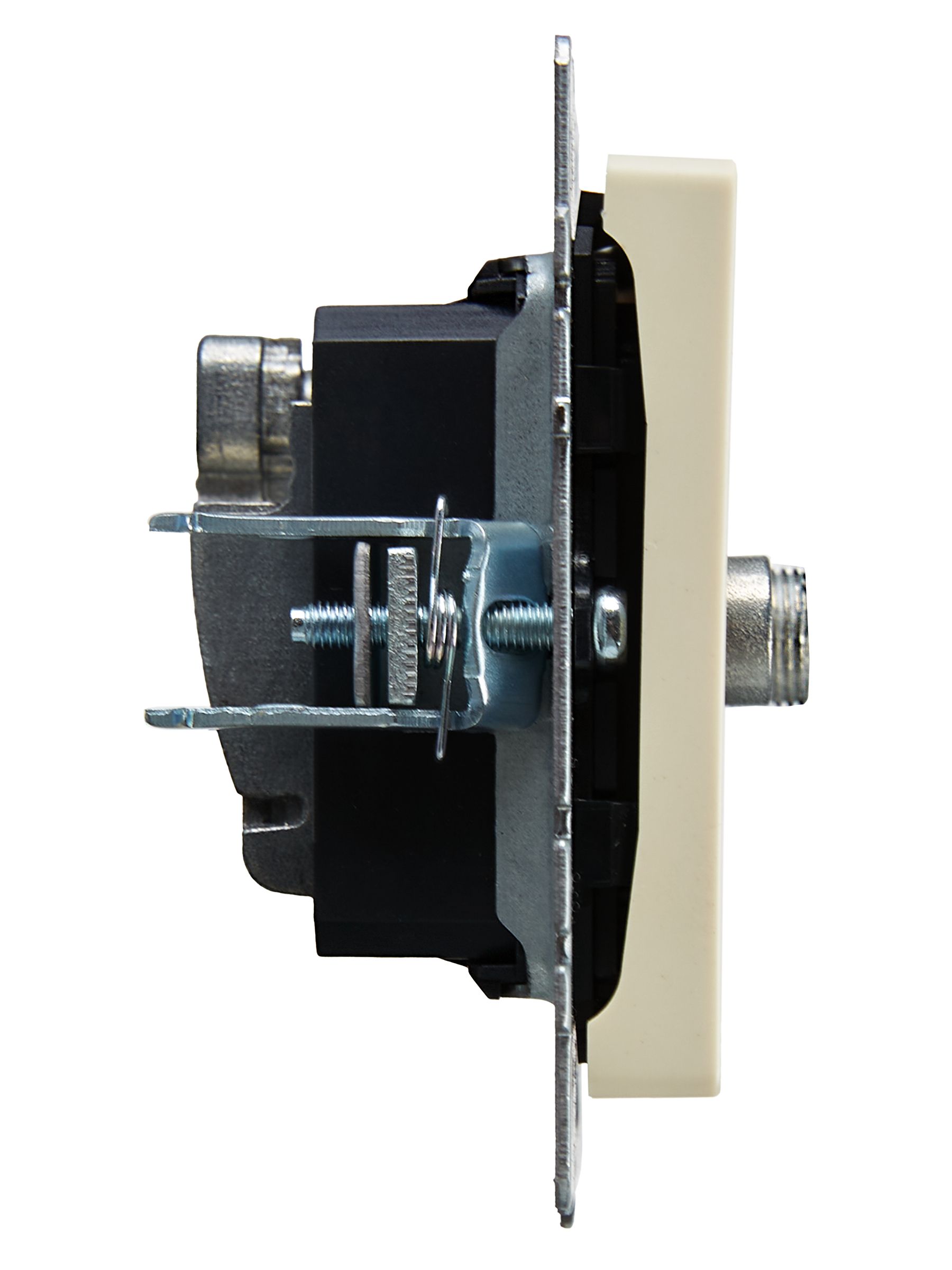 BRITE Розетка двойная TV+SAT РТВ/РСп12-БрКр бежевый ИЭК