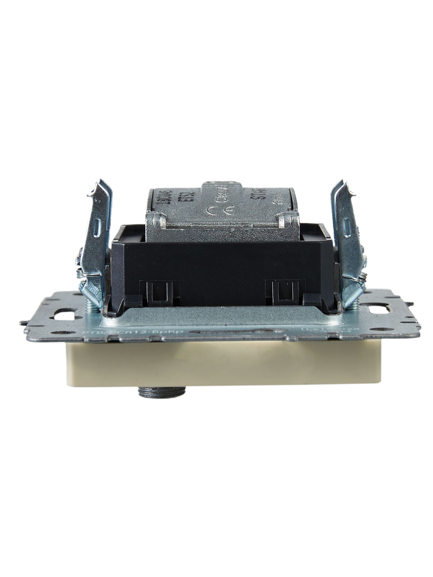 BRITE Розетка двойная TV+SAT РТВ/РСп12-БрКр бежевый ИЭК