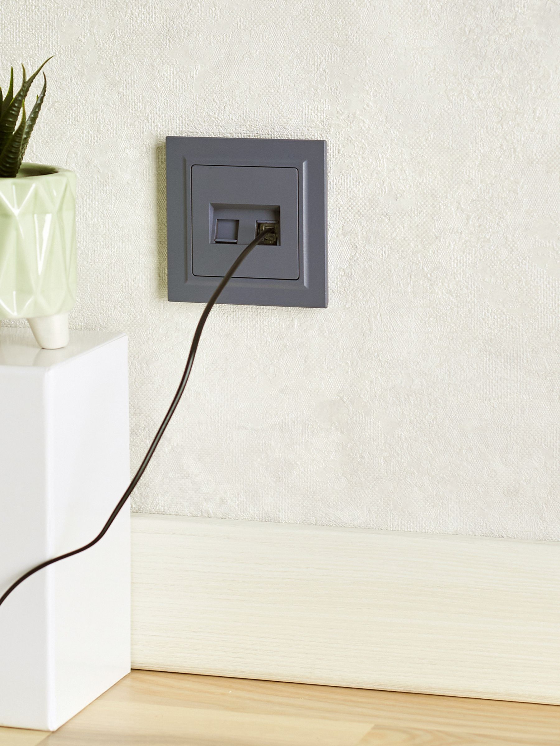 BRITE Розетка компьютерная двойная RJ45 кат.5E РК10-2-БрМ маренго ИЭК