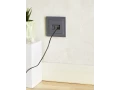 BRITE Розетка компьютерная двойная RJ45 кат.5E РК10-2-БрМ маренго ИЭК