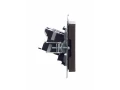 BRITE Розетка компьютерная двойная RJ45 кат.5E РК10-2-БрТБ темная бронза ИЭК