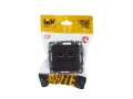 BRITE Розетка компьютерная двойная RJ45 кат.5E РК10-2-БрТБ темная бронза ИЭК