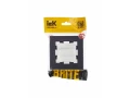 BRITE Рамка 1-местная IP44 РУ-1-БрГ-44 графит ИЭК