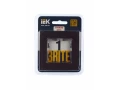 BRITE Рамка 1 -местная РУ-1-2-БрТБ стекло темная бронза ИЭК