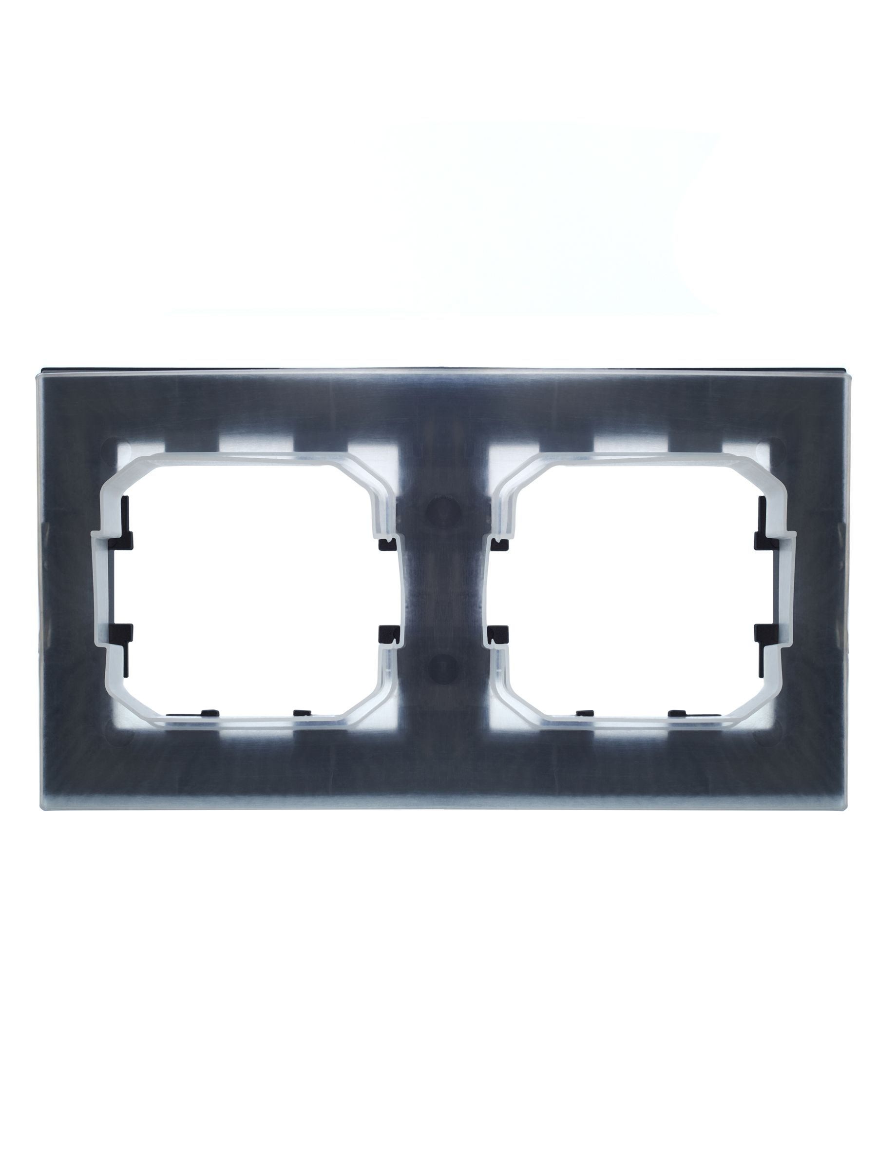 BRITE Рамка 2-местная IP44 РУ-2-БрМ-44 маренго ИЭК