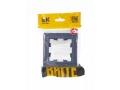 BRITE Рамка 1-местная IP44 РУ-1-БрМ-44 маренго ИЭК