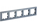 BRITE Рамка 5-местная РУ-5-БрМ маренго ИЭК