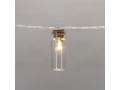 Гирлянда светодиодная Баночки 1,5 м, 10 LED, прозрачный ПВХ, цвет свечения теплый белый, 2 х АА (батарейки не в комплекте) NEON-NIGHT