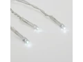 Гирлянда светодиодная Дождь 1.5х1.5 м 144 LED, прозрачный ПВХ, с контроллером, холодное белое свечение NEON-NIGHT