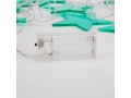 Гирлянда светодиодная Звездопад бирюзовая 10 LED, 2,25 м, прозрачныйПВХ, белый цвет свечения, 2 х АА (батарейки не в комплекте) NEON-NIGHT