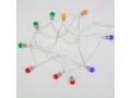 Гирлянда светодиодная Мини-лампочки 1.5 м, 10 LED, прозрачный ПВХ, цвет свечения мультиколор, 2 х АА (батарейки не в комплекте) NEON-NIGHT
