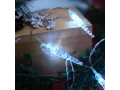 Гирлянда светодиодная Сосульки 1,5 м, 10 LED, прозрачный ПВХ, цвет свечения белый, 2 х АА (батарейки не в комплекте) NEON-NIGHT