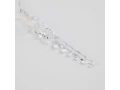 Гирлянда светодиодная Сосульки 1,5 м, 10 LED, прозрачный ПВХ, цвет свечения теплый белый, 2 х АА (батарейки не в комплекте) NEON-NIGHT