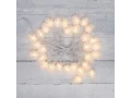 Гирлянда светодиодная Шишки 5 м, 30 LED, прозрачный ПВХ с контроллером, цвет свечения теплый белый NEON-NIGHT