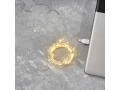 Гирлянда Роса 5 м, 50 LED, USB, теплое белое свечение NEON-NIGHT