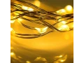 Гирлянда светодиодная Роса 2 м, 20 LED, теплое белое свечение NEON-NIGHT