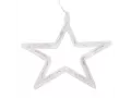 Фигура светодиодная Звездочка на присоске с подвесом, цвет теплый белый