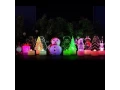 Фигура светодиодная на подставке Санта Клаус, RGB