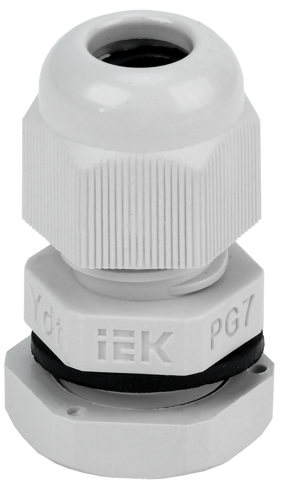 Сальник PG7 диаметр проводника 5-6мм IP54 ИЭК