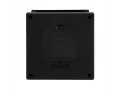Декоративный фонарь 11х11х22,5 см, черный корпус, цвет свечения RGB с эффектом мерцания NEON-NIGHT