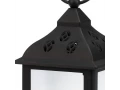 Декоративный фонарь 11х11х22,5 см, черный корпус, цвет свечения RGB с эффектом мерцания NEON-NIGHT