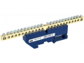 Шина N ноль на DIN-изоляторе ШНИ-6х9-24-Д-С ИЭК
