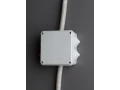Коробка КМ41234 распаячная для о/п 100х100х50 мм IP55 (RAL7035, 6 гермовводов) ИЭК