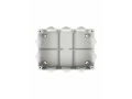 Коробка КМ41242 распаячная для открытой проводки 150х110х70 мм IP55 (RAL7035, 10 гермовводов) ИЭК