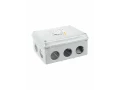 Коробка КМ41242 распаячная для открытой проводки 150х110х70 мм IP55 (RAL7035, 10 гермовводов) ИЭК