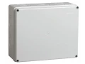 Коробка КМ41272 распаячная для открытой проводки 240х195х90 мм IP55 (RAL7035, кабельные вводы 5 шт) ИЭК