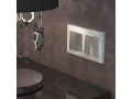 Набор клавиш для выключателя3-клавишного /W1139009 (серебряный рифленый)