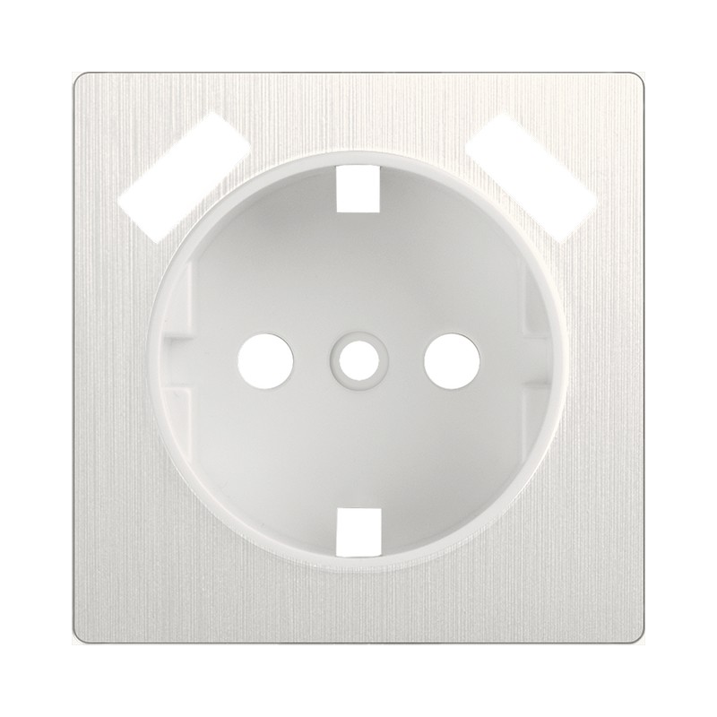 Накладка для USB розетки /WL13-USB-CP (перламутровый рифленый)