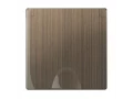 Накладка для розетки IP44 с крышкой /WL12-SKGSC-IP44-CP (бронзовый)