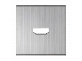 Накладка для розетки HDMI /WL02-HDMI-CP (глянцевый никель)