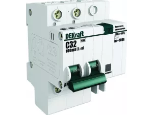 Автоматический выключатель дифференциального тока ДИФ101-1N-010A-030-C /15156DEK/