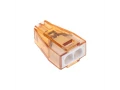 Экспресс-клемма СМК 773-602 с пастой, 2-проводная 0,75-4 мм² (50 шт/уп) REXANT 07-5274
