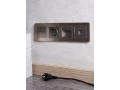 BRITE Розетка USB A+A 5В 3,1А РЮ10-1-БрШ шампань ИЭК