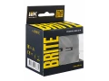 BRITE Розетка USB A+A 5В 3,1А РЮ10-1-БрС сталь ИЭК