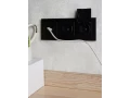 BRITE Рамка 3 -местная РУ-3-2-Бр стекло черный матовый ИЭК