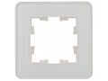 BRITE Рамка 1-местная РУ-1-2-Бр стекло белый RE ИЭК