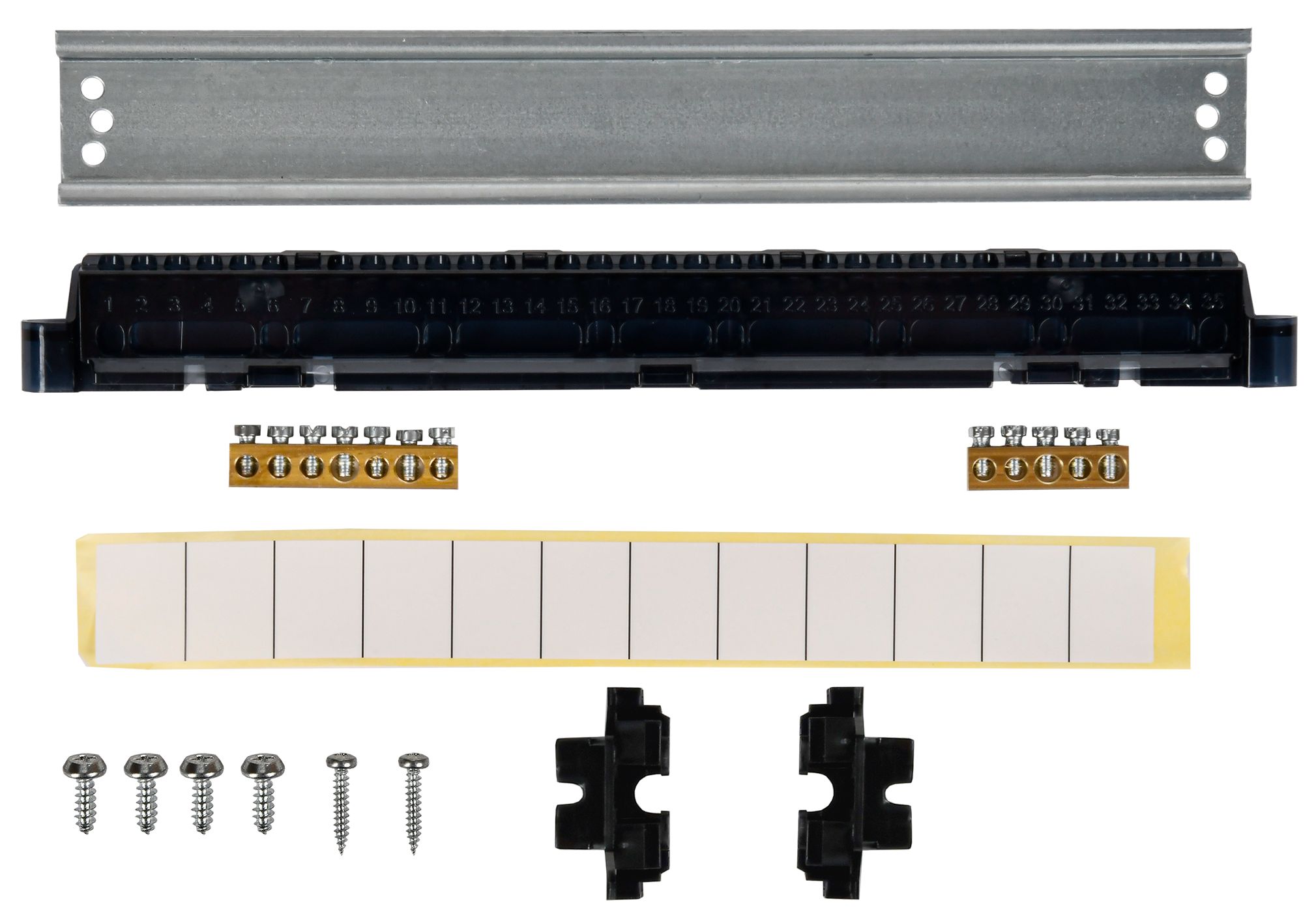 TEKFOR Корпус пластиковый ЩРН-П-12 IP41 черная прозрачная дверь ИЭК