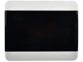 TEKFOR Корпус пластиковый ЩРН-П-12 IP41 черная прозрачная дверь ИЭК